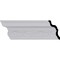 Ekena Millwork 5"H x 3"P x 5"F x 94 1/2"L, (5 1/4" Repeat), Delfina Crown Moulding MLD05X03X05DL - alternate 1